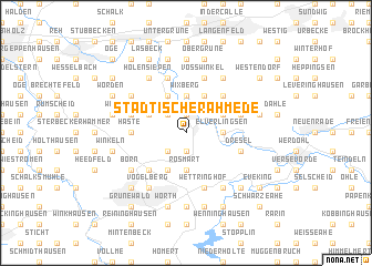 map of Städtische Rahmede
