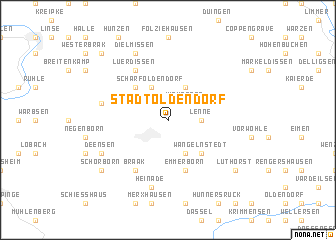 map of Stadtoldendorf