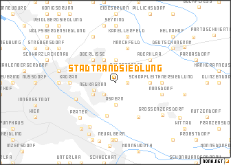 map of Stadtrandsiedlung