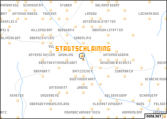 map of Stadtschlaining