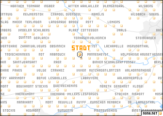 map of Stadt