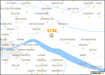 map of Stae