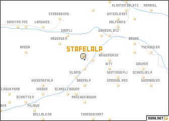 map of Stafel Alp