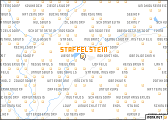 map of Staffelstein