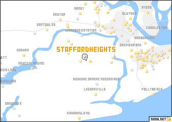 map of Stafford Heights