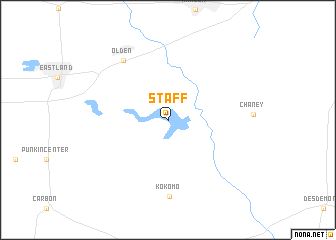 map of Staff