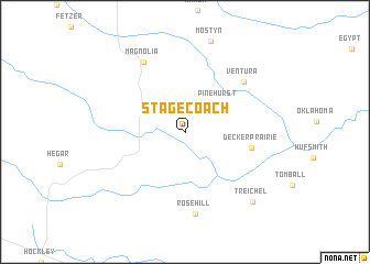 map of Stagecoach