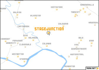 map of Stage Junction