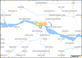 map of Stagno