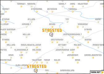 map of Stagsted