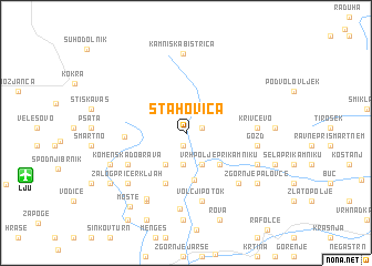 map of Stahovica