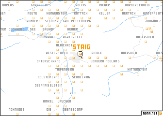 map of Staig