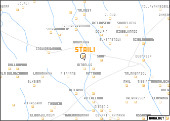 map of Staïli