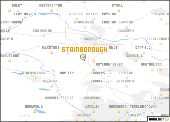 map of Stainborough