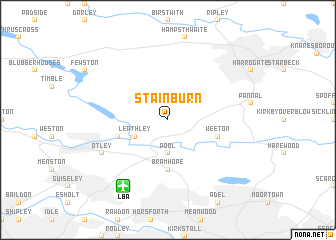 map of Stainburn