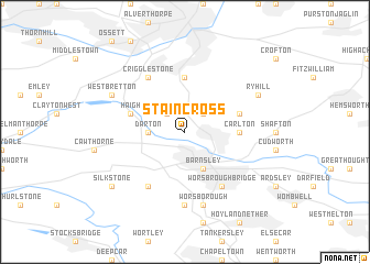 map of Staincross