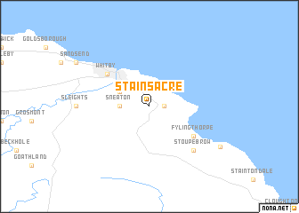 map of Stainsacre