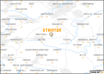 map of Stainton