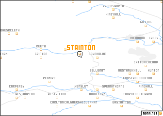 map of Stainton