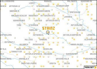 map of Stainz