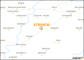 map of Staishchi