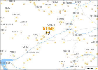 map of Stajk