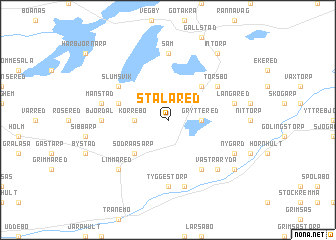 map of Stålared