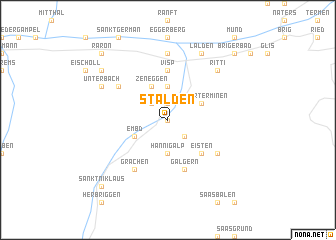 map of Stalden