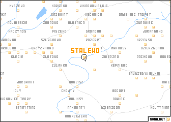 map of Stalewo