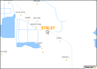 map of Staley