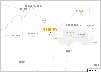 map of Staley