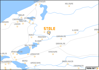map of (( Stāle ))
