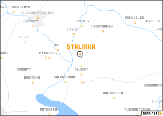 map of Stalinka