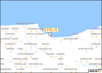 map of Stalís