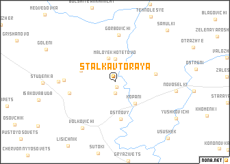 map of Stalka Vtoraya