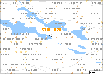 map of Stallarp