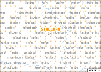 map of Stallham