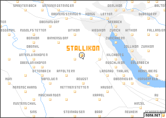 map of Stallikon