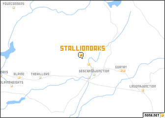 map of Stallion Oaks