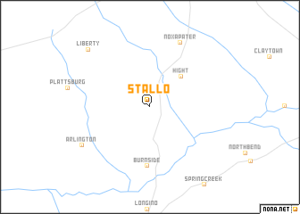 map of Stallo
