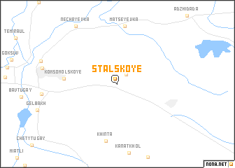 map of Stal\