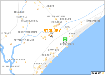 map of Stalvey