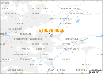 map of Stalybridge