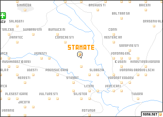 map of Stamate