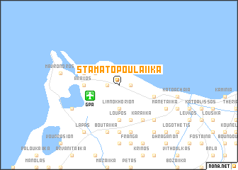 map of Stamatopoulaíika