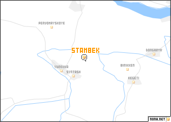 map of Stambek