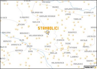 map of Stambolici