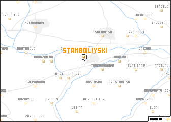 map of Stamboliyski