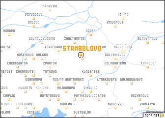 map of Stambolovo