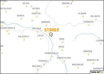 map of Stamer